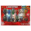 Конструктор фигурки самураи 12 шт