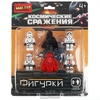 Конструктор фигурки космические сражения 6  штук
