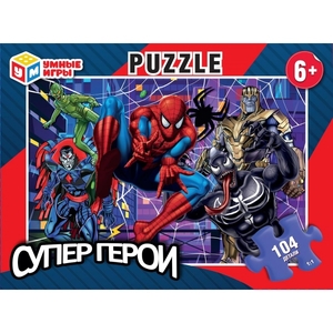 Пазлы Супергерои 104 детали