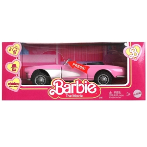 Модель металлическая кабриолет barbie свет - звук 12 см