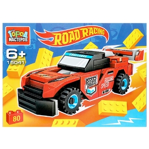 Конструктор ROAD RACING, 80 деталей