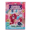 Картина наклейками единорог