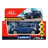 Модель металлическая KIA soul длина 12 см темно - синий