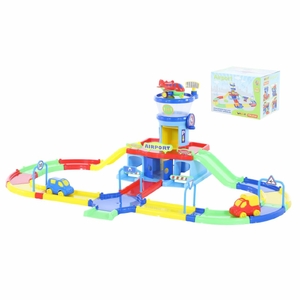 Аэропорт Play City с дорогой в коробке