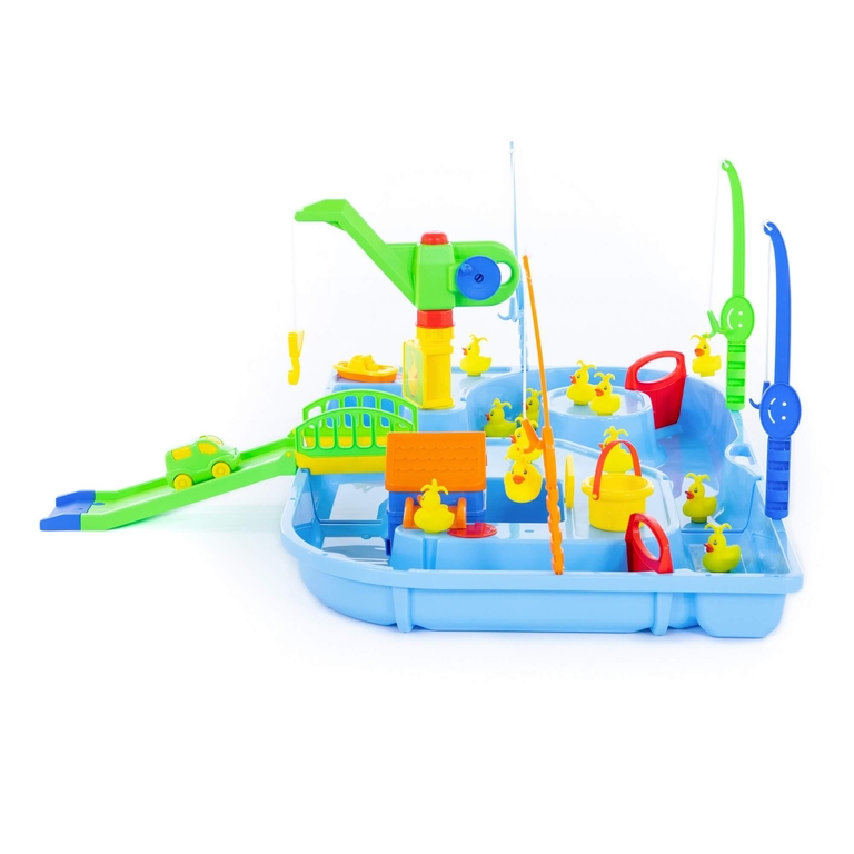 Игра Поймай уточку для 4-х игроков в коробке