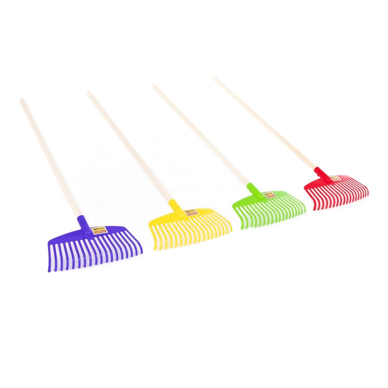 Грабли  № 16  деревянный черенок  длина - 78 см