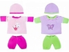 Одежда для куклы 30 см кофточка штанишки и шапочка