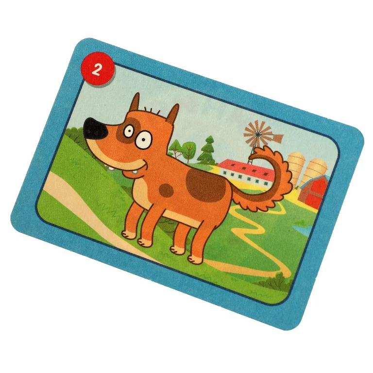 Настольная игра Мемо Синий трактор 5в1
