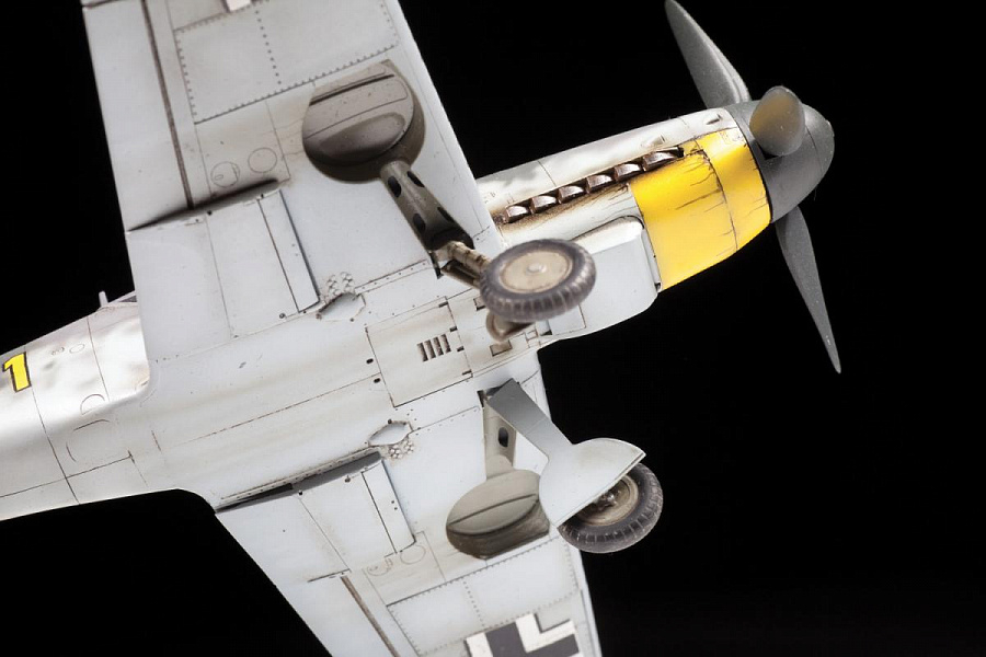 Модель сборная немецкий истребитель Мессершмитт bf-109g6