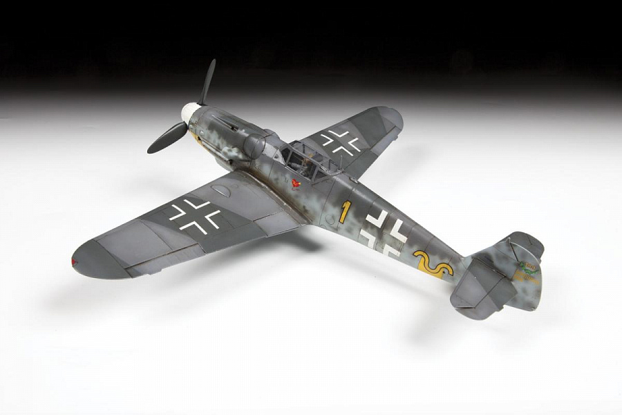 Модель сборная немецкий истребитель Мессершмитт bf-109g6