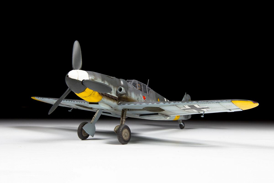 Модель сборная немецкий истребитель Мессершмитт bf-109g6