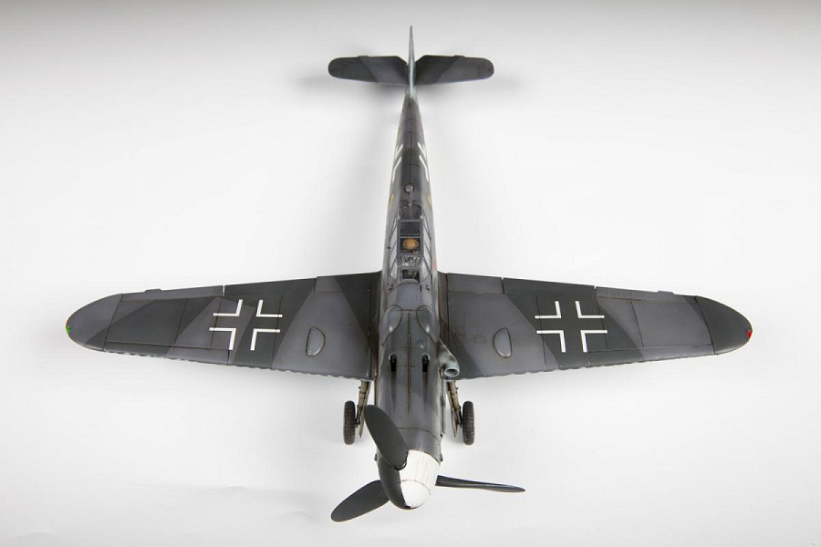 Модель сборная немецкий истребитель Мессершмитт bf-109g6