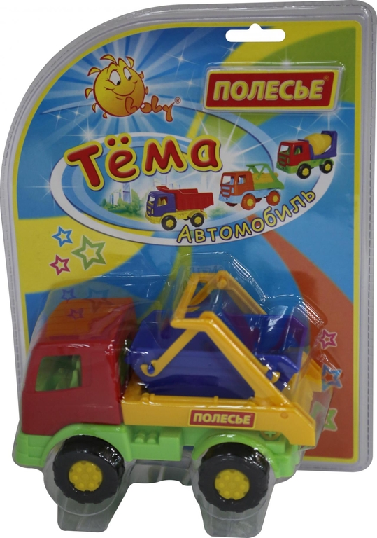 Тёма автомобиль-коммунальная спецмашина в блистере №2