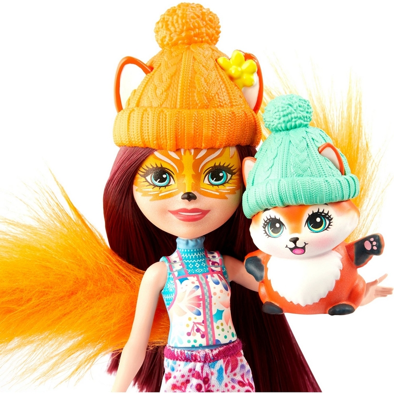 Игровой набор Enchantimals Рождественские сани