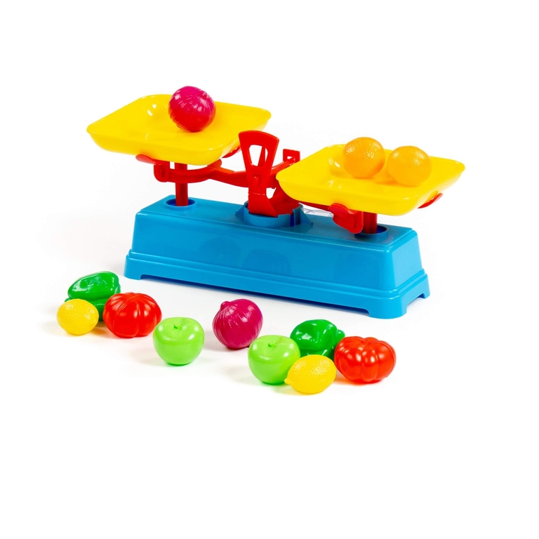 Игровой набор  Весы  + Набор продуктов  12 элементов