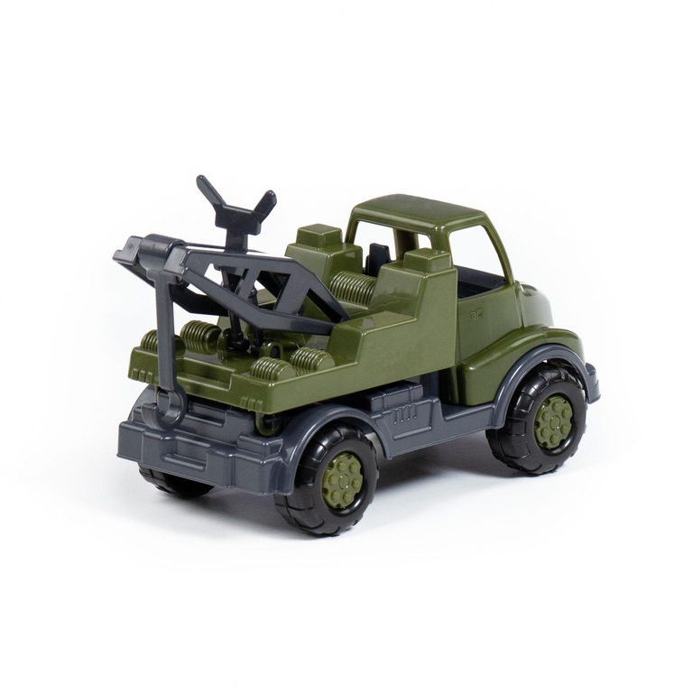 Кнопик автомобиль-эвакуатор военный