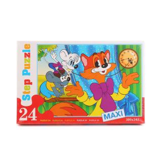 Кот Леопольд Макси пазлы 24 детали
