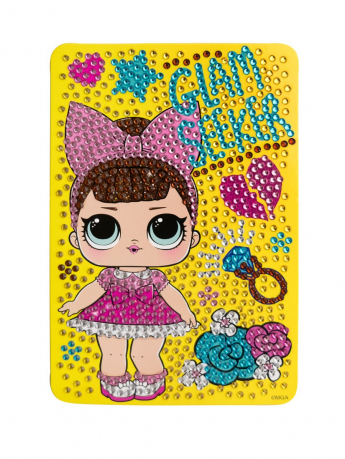 Алмазная мозаика LOL Glam seeker 10х15 см