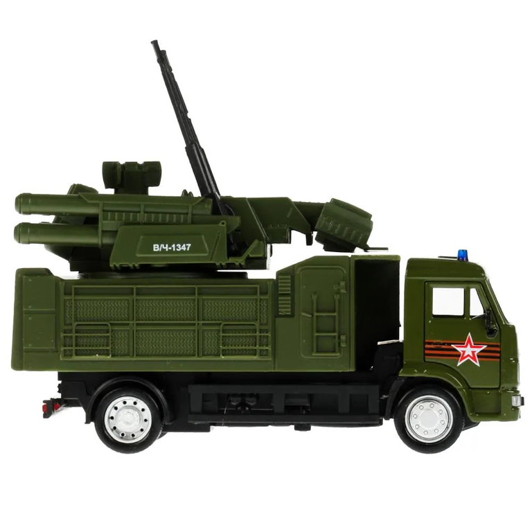 Модель металлическая  KAMAZ Армия России 17 см