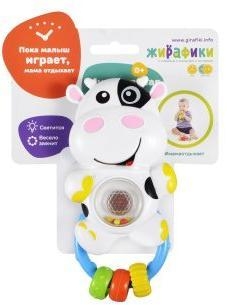 Игрушка Коровка со светом и звуком