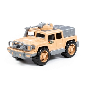 Автомобиль-джип военный Защитник-Сафари №1 с 1-м пулемётом