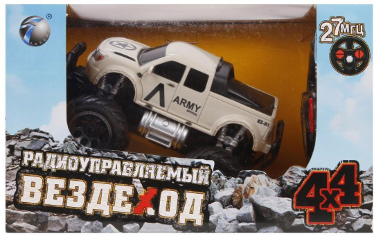 Машина радиоуправлении Джип военный 6142-2