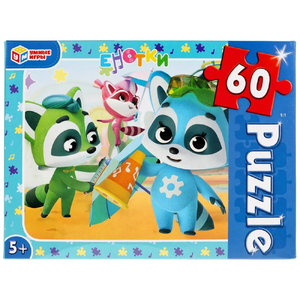 Пазлы Е-Нотки 60 деталей