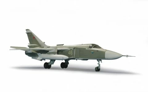 Модель сборная фронтовой бомбардировщик су-24м подарочный набор