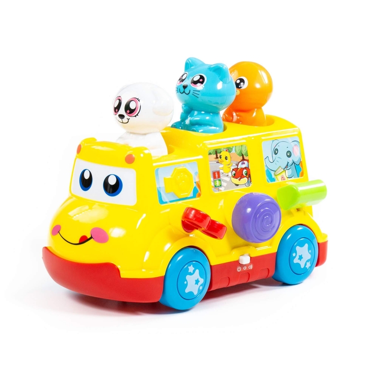Игрушка развивающая  Школьный автобус   в коробке