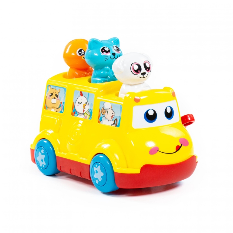 Игрушка развивающая  Школьный автобус   в коробке