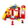 Конструктор  Макси  -  Пожарная станция   81 элемент   в коробке