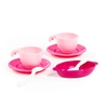 Набор детской посуды на 2 персоны 7 элементов в сеточке