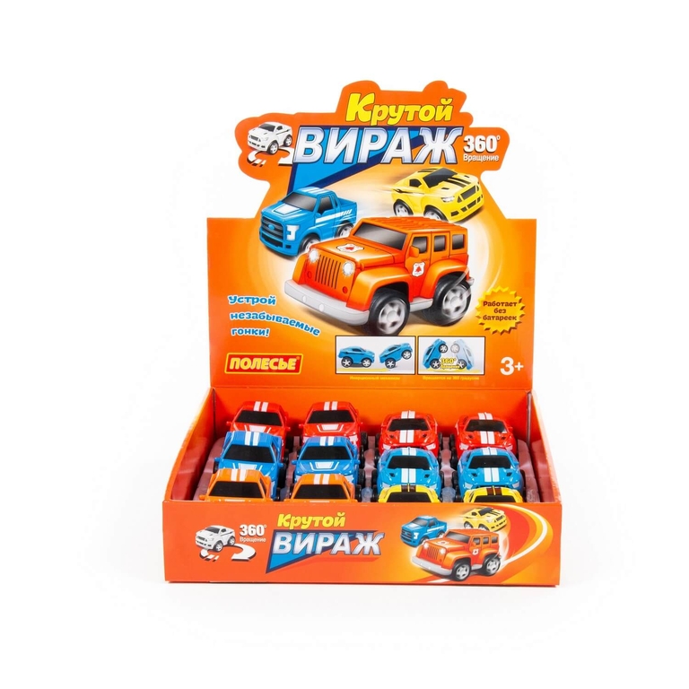 Крутой Вираж автомобиль инерционный дисплей №1