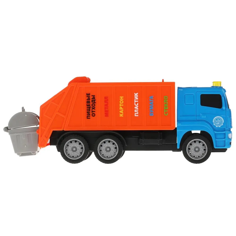 Машина со светом и звуком  Kamaz Мусоровоз 17 см