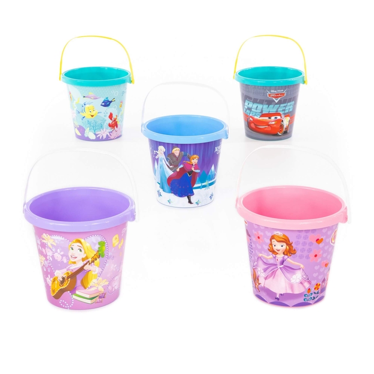 Ведро большое с наклейкой Disney микс