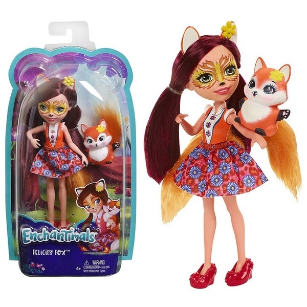 Enchantimals Кукла с любимой зверюшкой