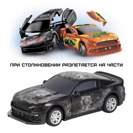 Машина TotalCrash черная