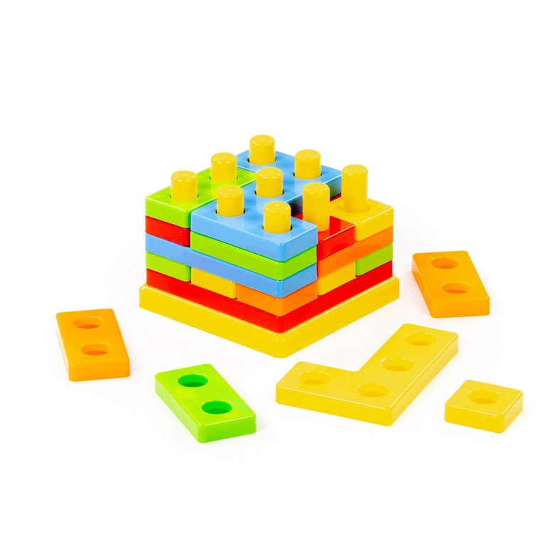 Игрушка развивающая  3D пазл   № 1  23 элемента