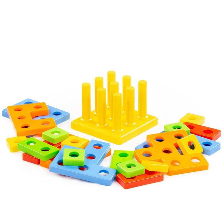 Игрушка развивающая  3D пазл   № 2  21 элемент