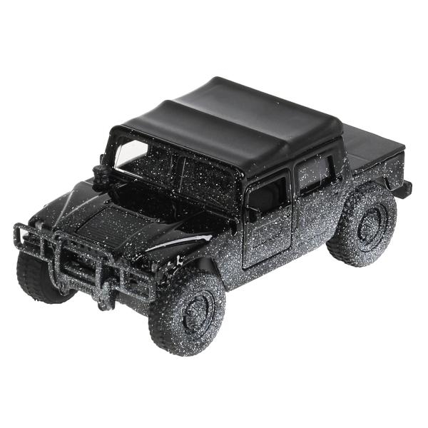 Машина Hummer H1 Пикап в снегу 12 см