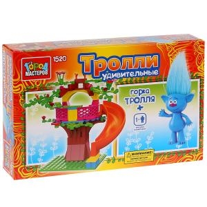 Конструктор Город Мастеров горка троллей с фигуркой