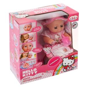 Пупс Hello Kitty 20 см 3 Функции пьет и писает закрывает глазки