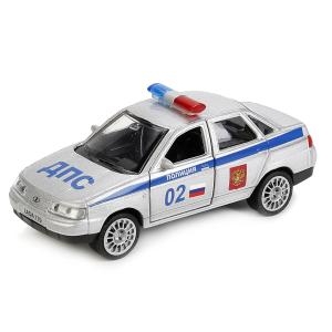 Машина ТМ Технопарк LADA 110 Полиция 12см