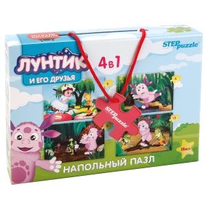Напольный пазл- мозаика Лунтик