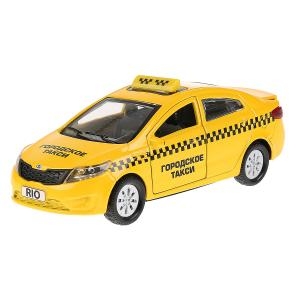 Машина ТМ Технопарк KIA rio Такси 12 см