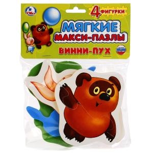 Макси-пазл ТМ Умка винни-пух Мягкий на блистере 4 детали