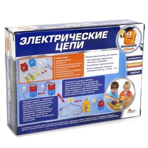 Опыты Играем Вместе электрические цепи со светом