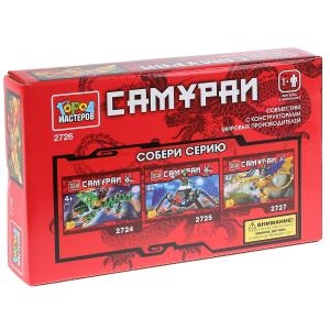 Конструктор Город Мастеров самурай на драконе 95 деталей LP-2726-R