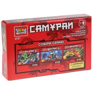 Конструктор Город Мастеров самурай на драконе 95 деталей LP-2726-R