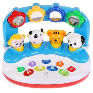Обучающая игрушка учим животных формы буквы цифры